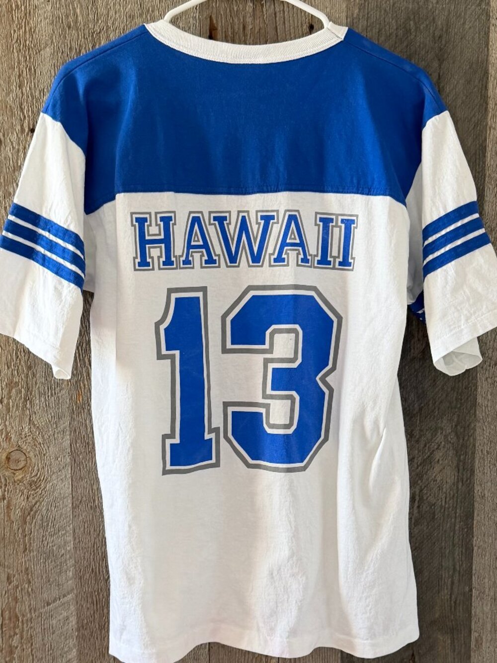 Hawaii Graphic Tshirt Stripped Short Sleeve Size Medium - Picture 4 of 7